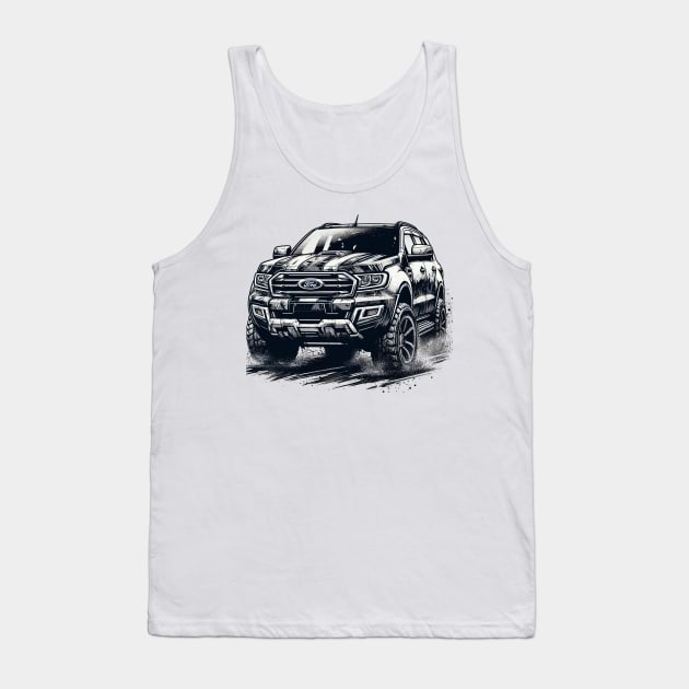 Ford Everest Tank Top by Vehicles-Art